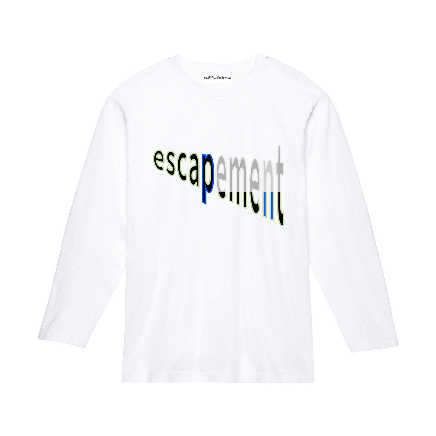 [moderato scenic view] Long T-shirts[escapement]