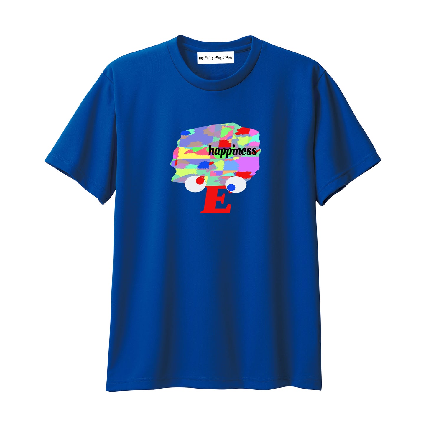 [moderato scenic view] T-shirts [Brain on the happiness]