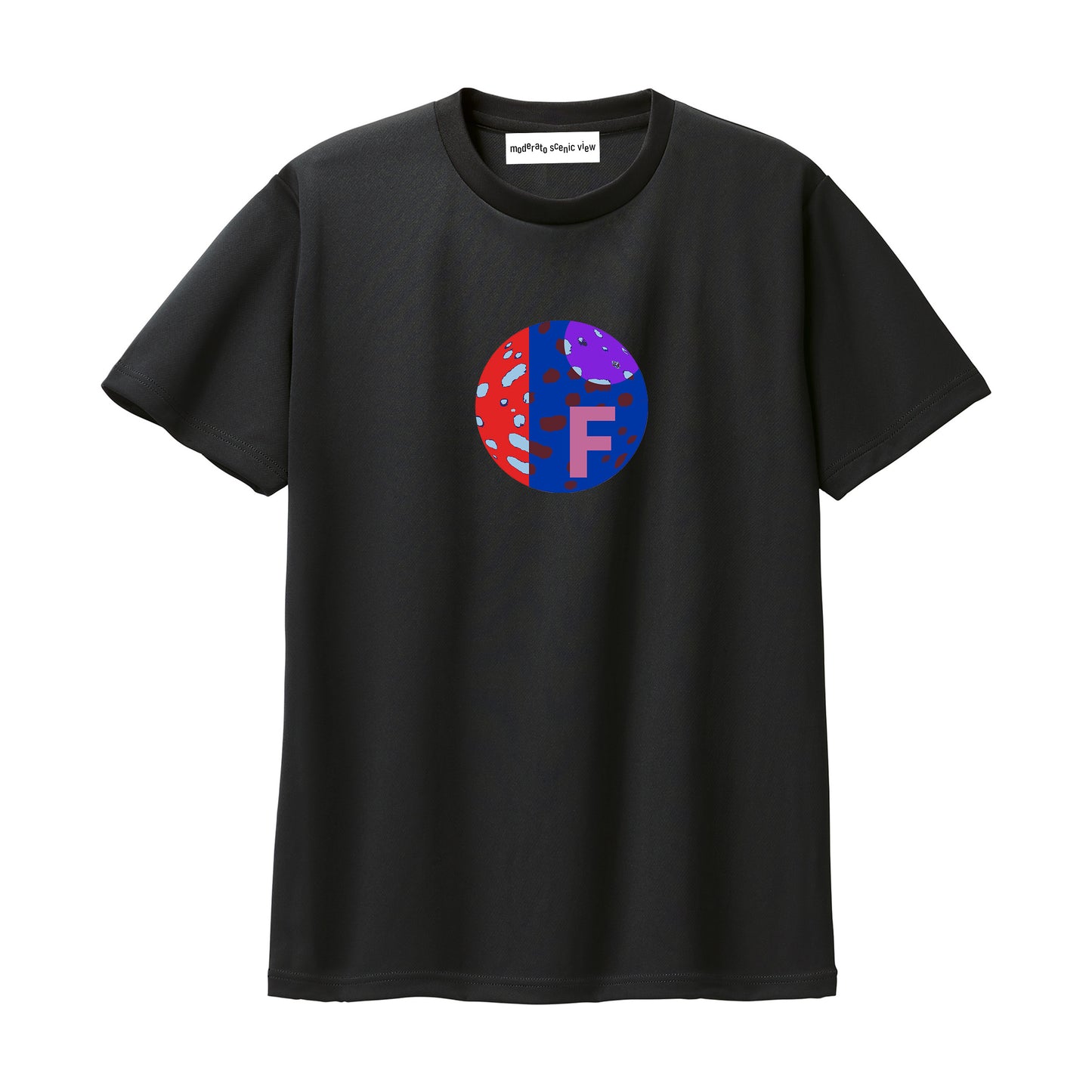 [moderato scenic view] T-shirts [F globe]
