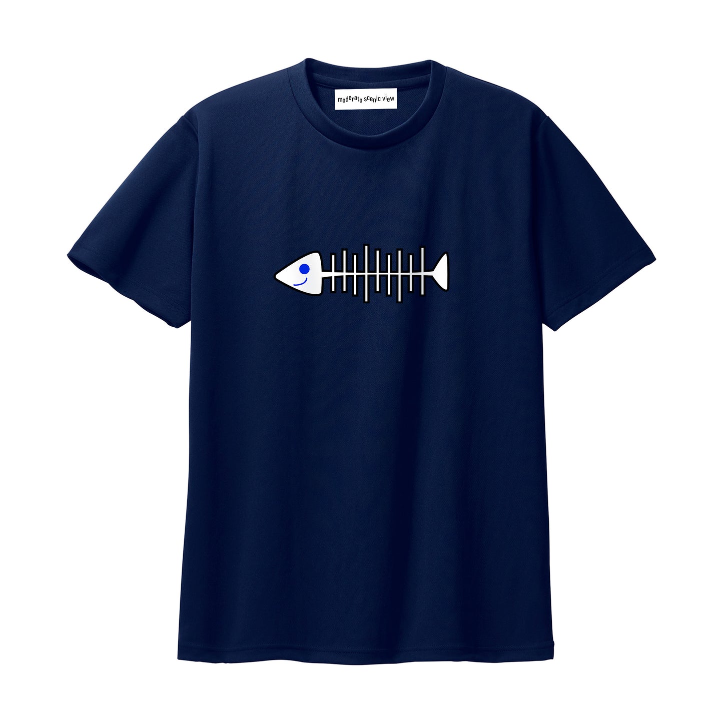 [moderato scenic view] T-shirts [Happy Fish]