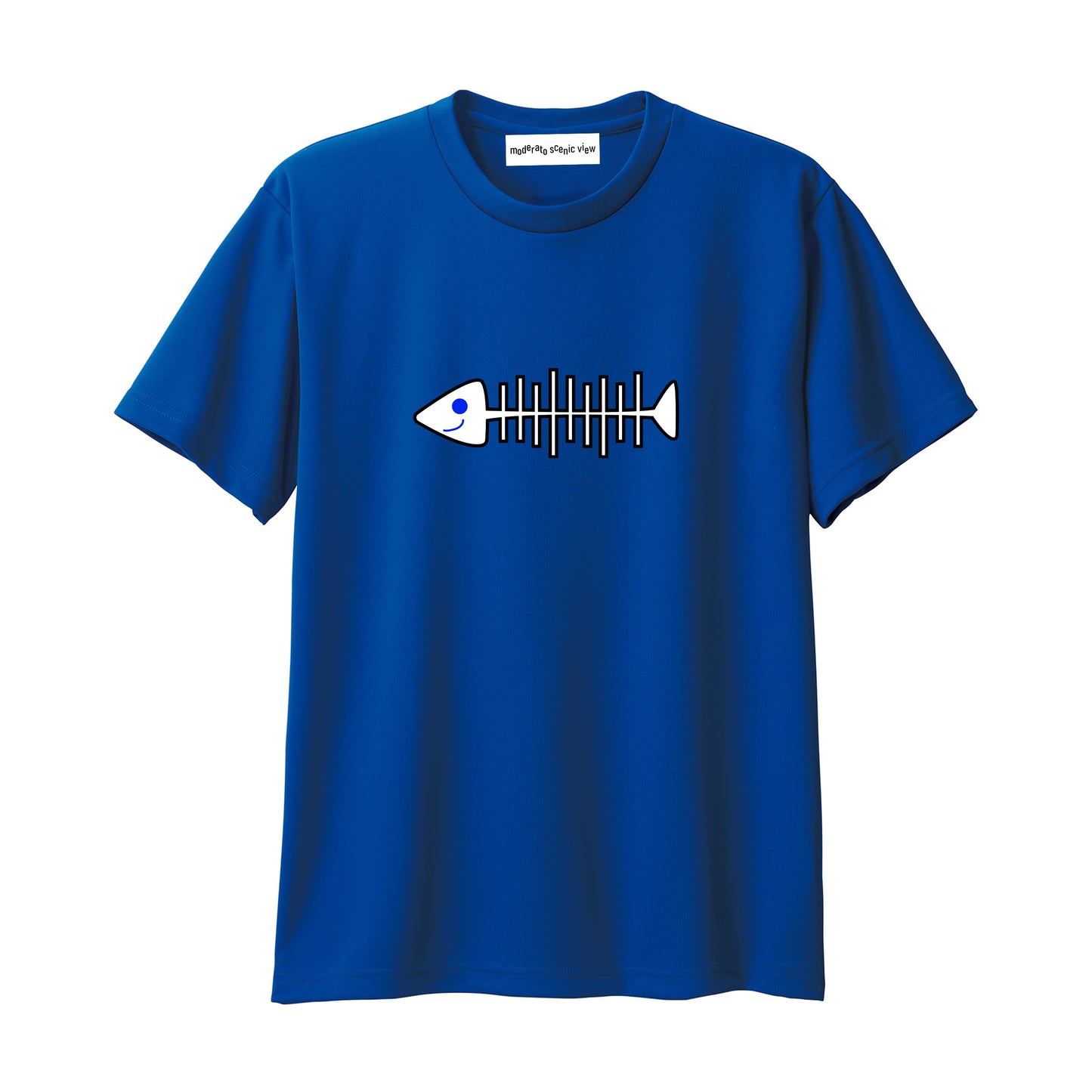 [moderato scenic view] T-shirts [Happy Fish]